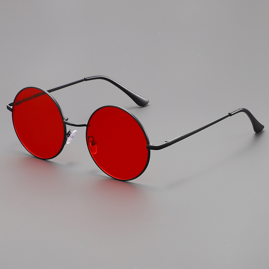 Vintage Fashion Brands - Modische Runde Sonnenbrille für Männer und