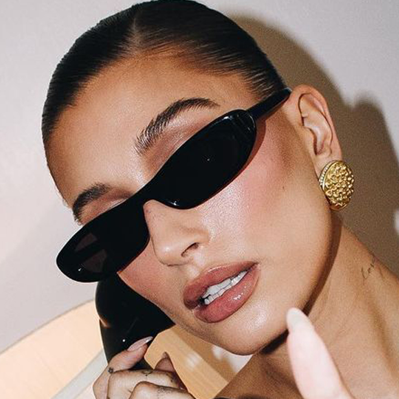 Vintage Fashion Brands - Kleine ovale Sonnenbrille für Damen –