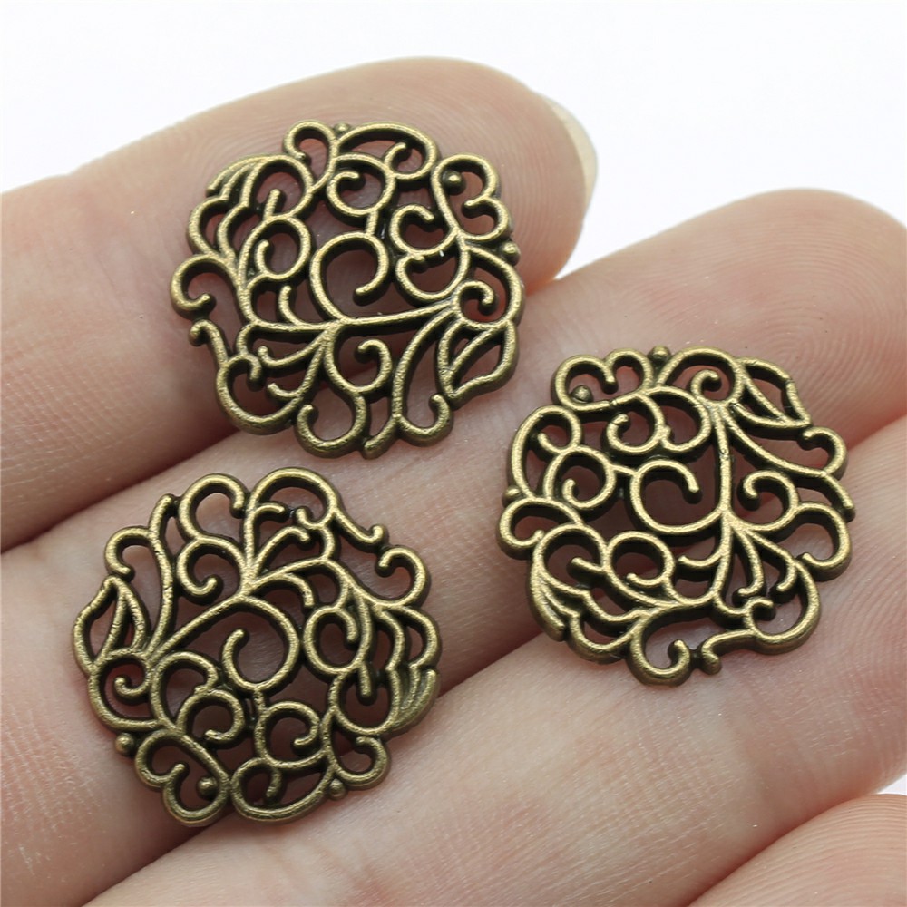 Vintage Fashion Nova - 10 Stück 18 x 18 mm,
