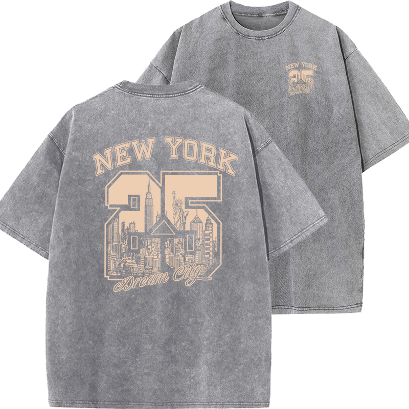 Vintage Fashion New York - New York City Lustige Druck Frau