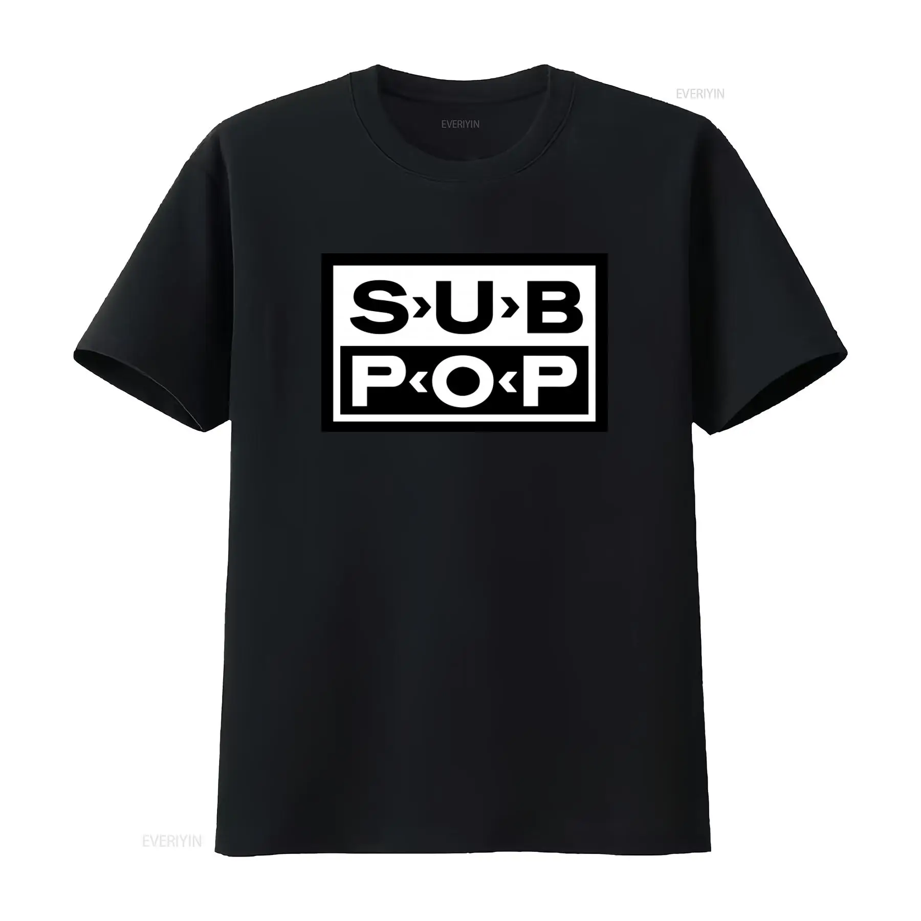 Sub Pop Logo T-Shirt Schwarz m – Vintage Fashion Logos Bewertung und Preis