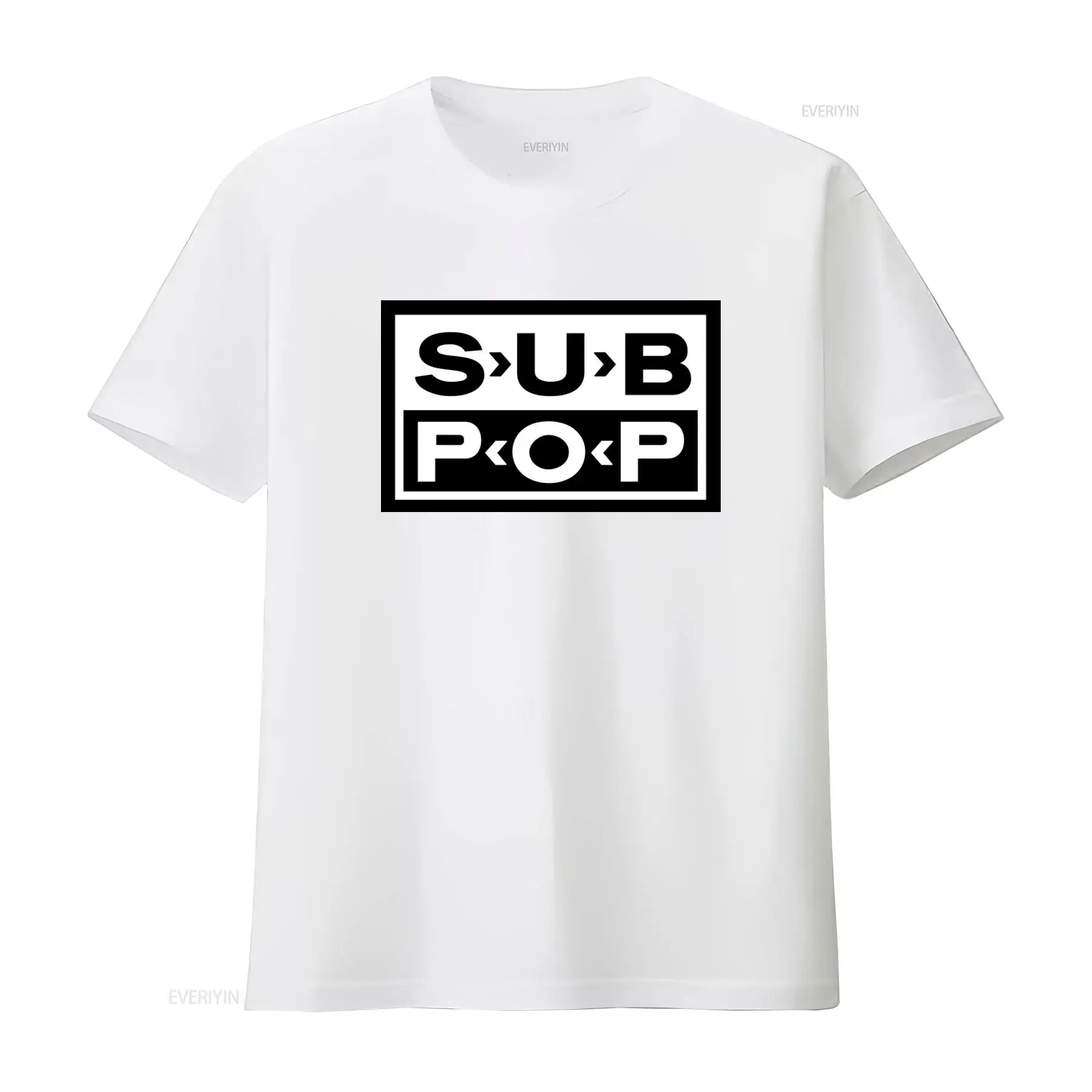 Sub Pop Logo T-Shirt Schwarz m – Vintage Fashion Logos Bewertung und Preis