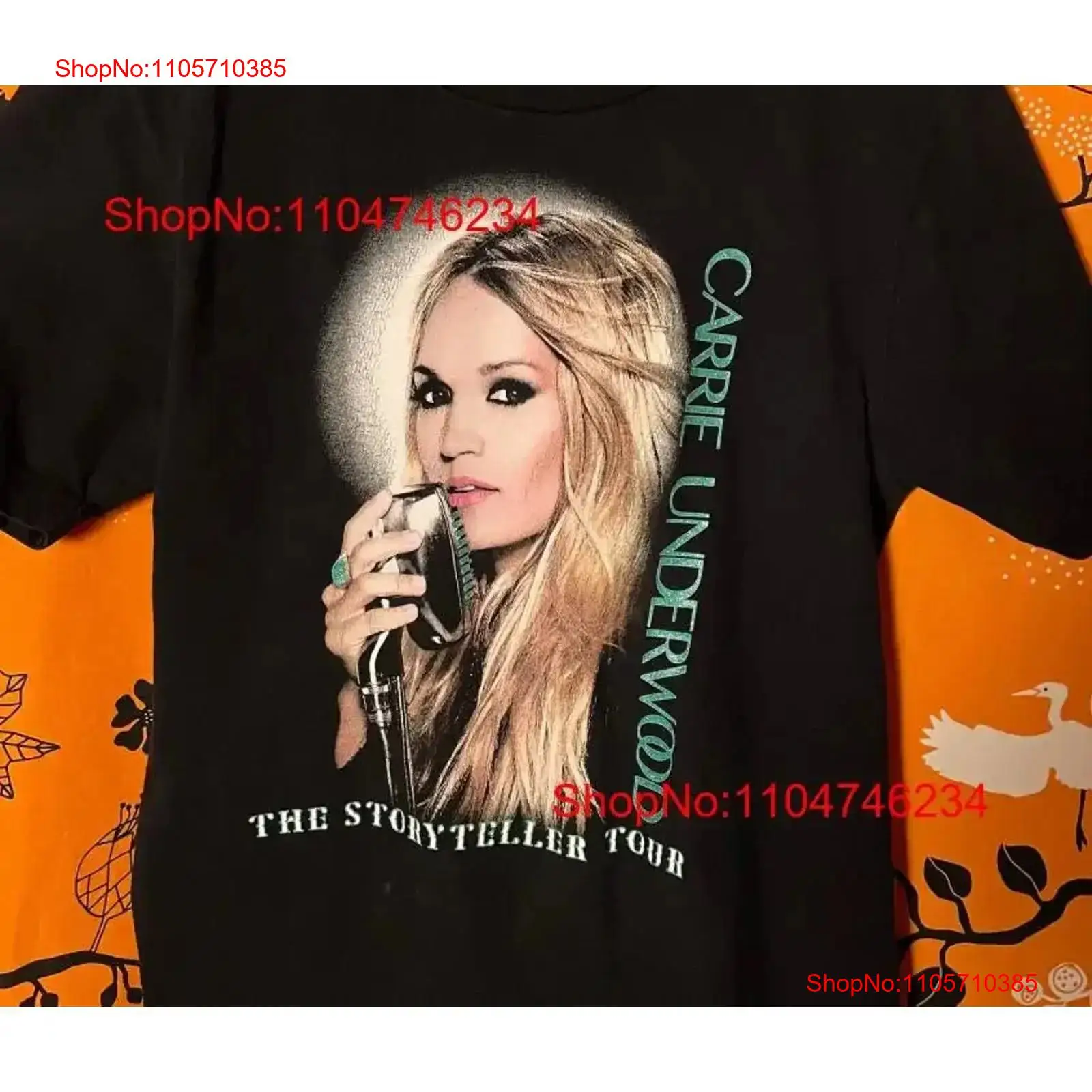 Carrie Underwood T-Shirt, einz – Vintage Fashion Thrift Bewertung und Preis