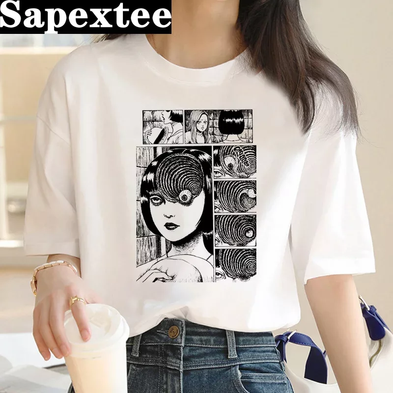 Junji Ito T-Shirt Damen Haraju – Tie Dye Shirt Vintage Bewertung und Preis