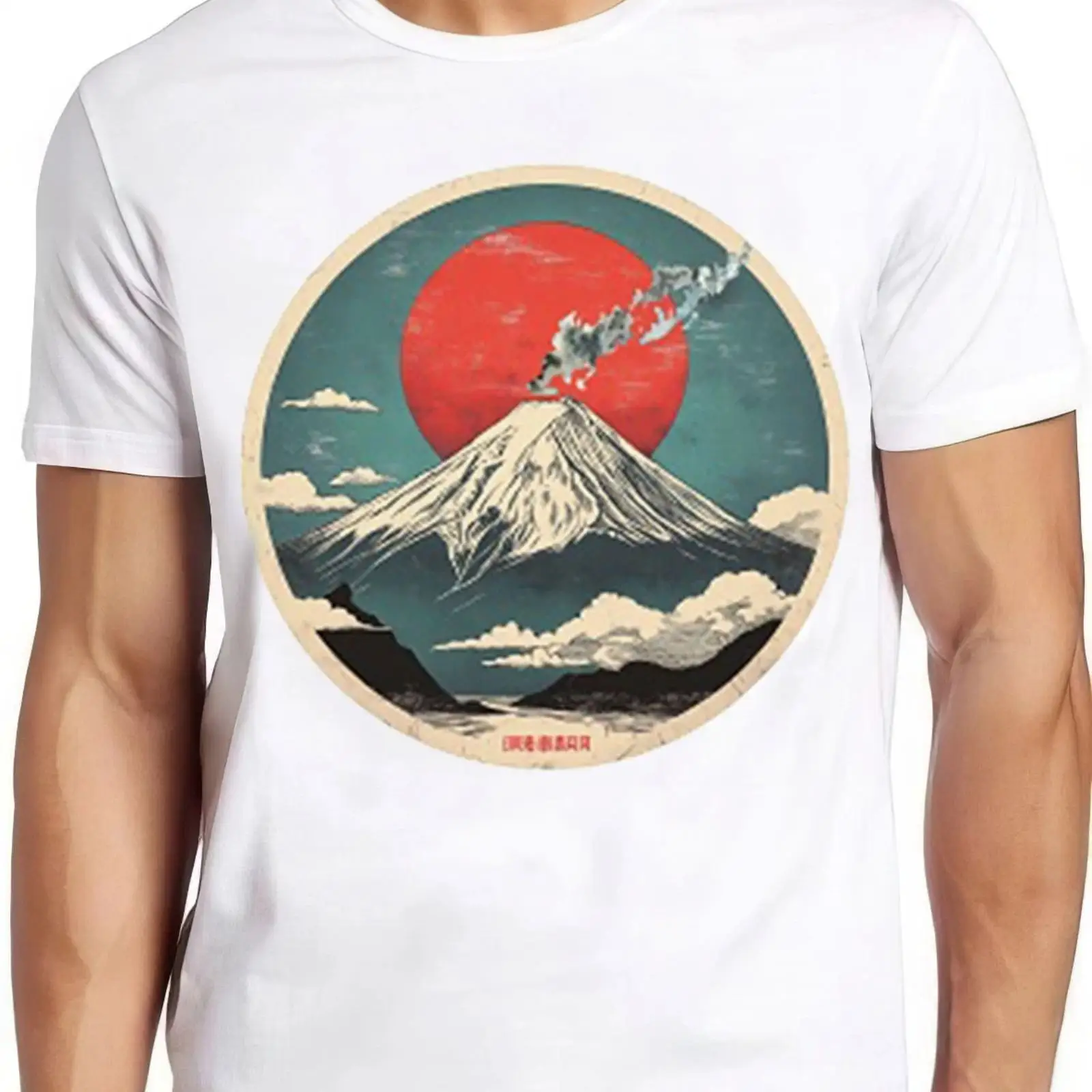 Fuji T-Shirt San Mount Japan I – Vintage Fashion In Tokyo Bewertung und Preis