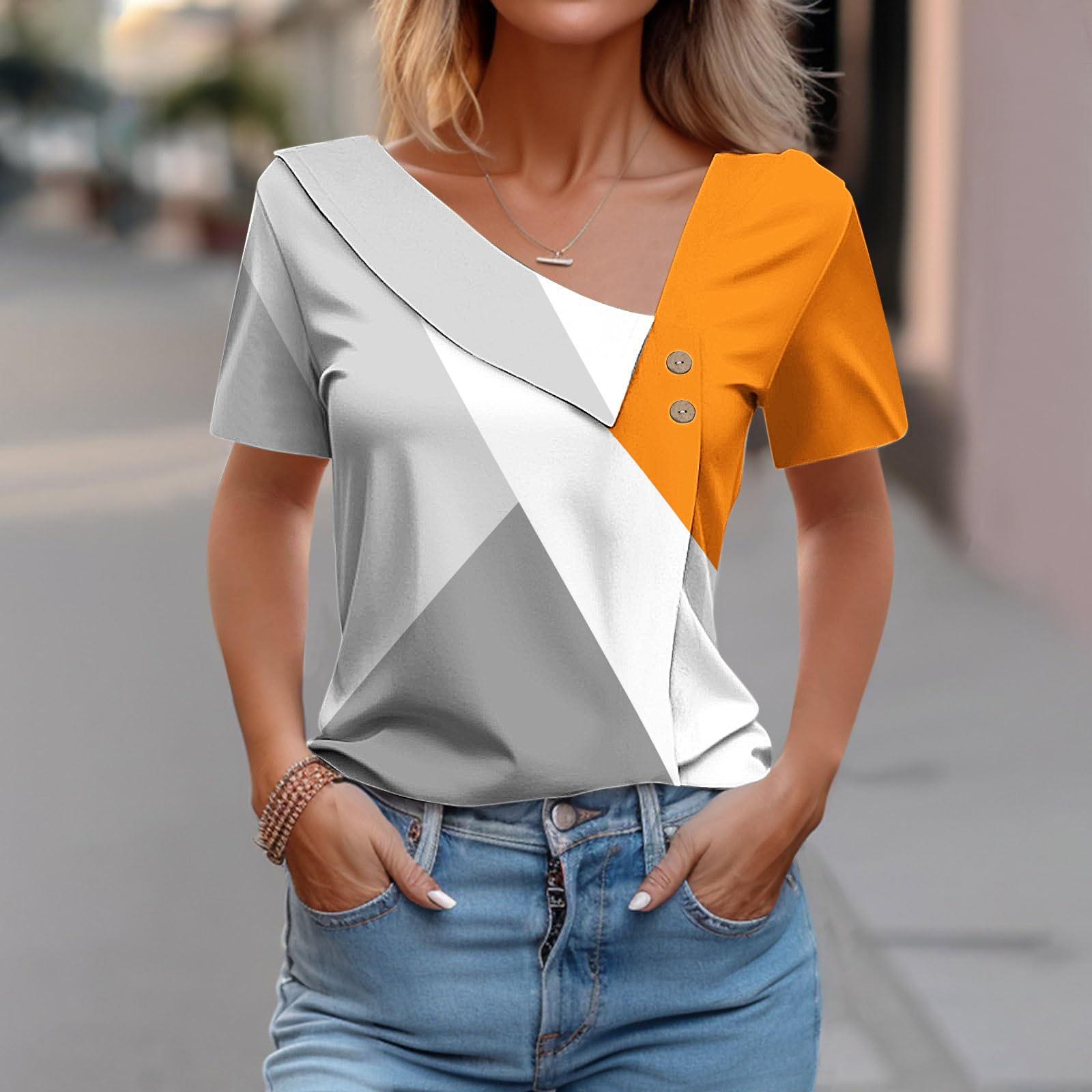 Mode Kurzarm Frauen T-Shirt So – Tie Dye Shirt Vintage Bewertung und Preis