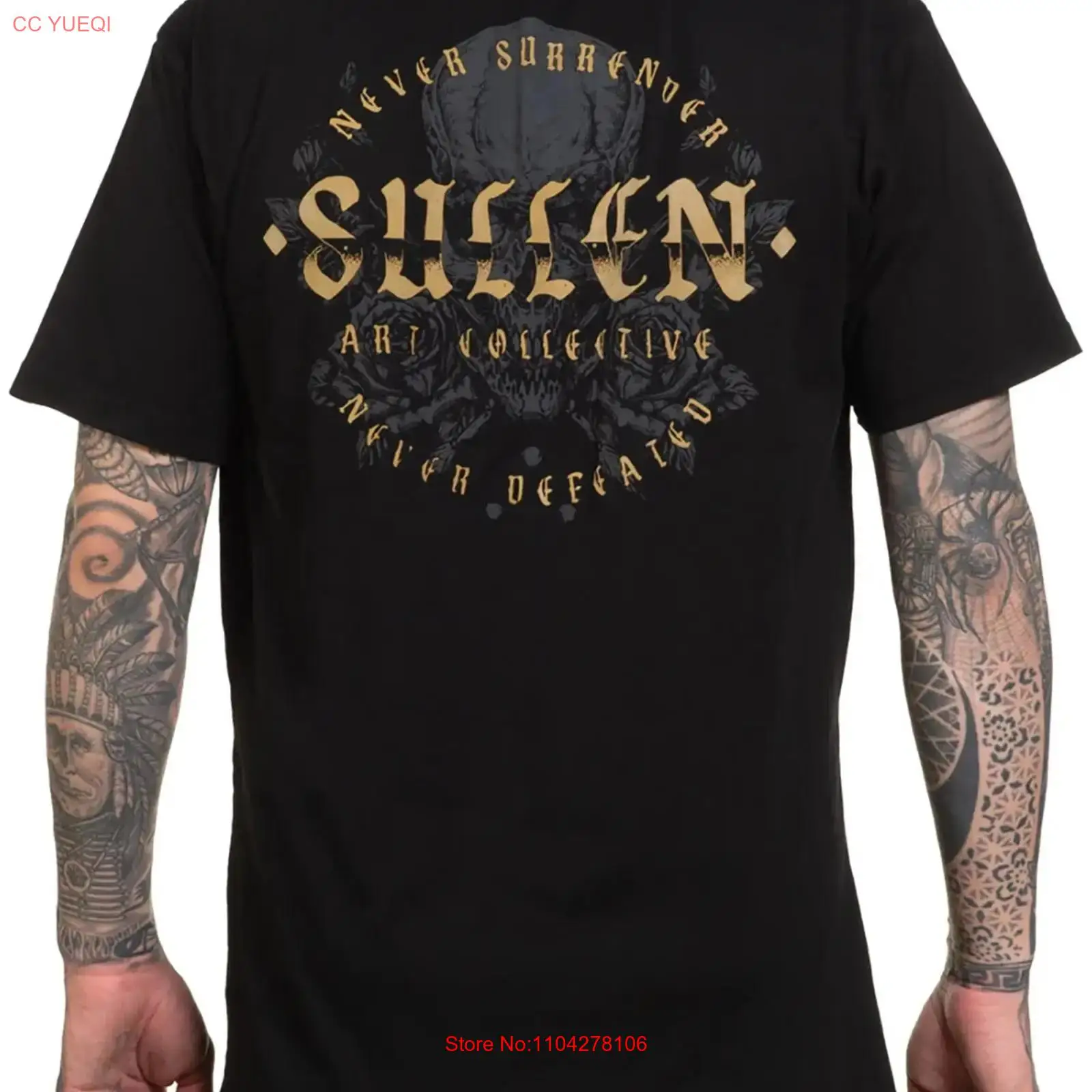 Sullen Herren-T-Shirt „Never D – Vintage Fashion Logos Bewertung und Preis
