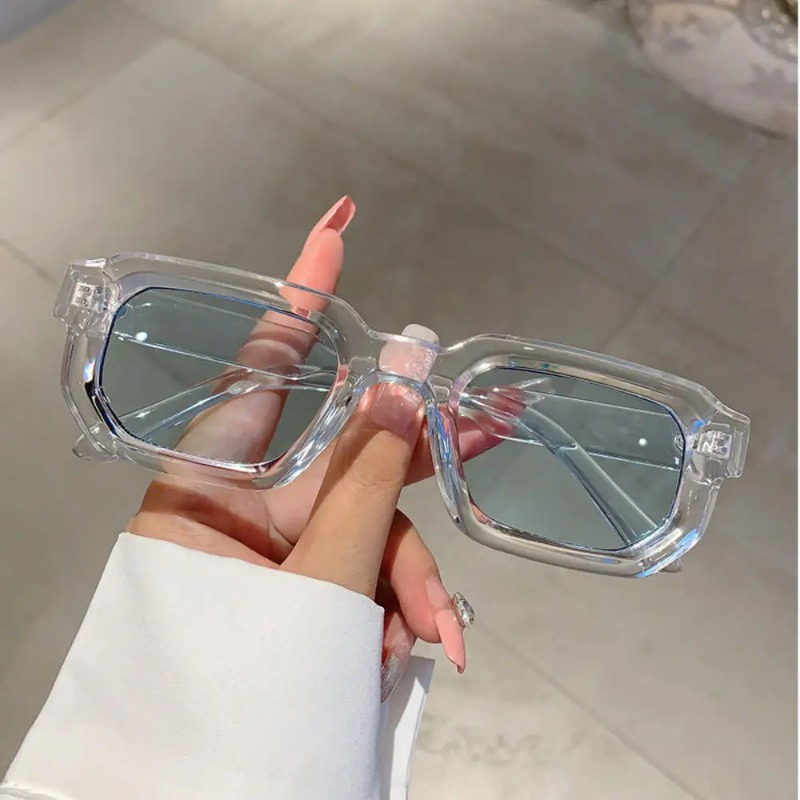Vintage Rechteckige Sonnenbril – Vintage Fashion Brands Bewertung und Preis