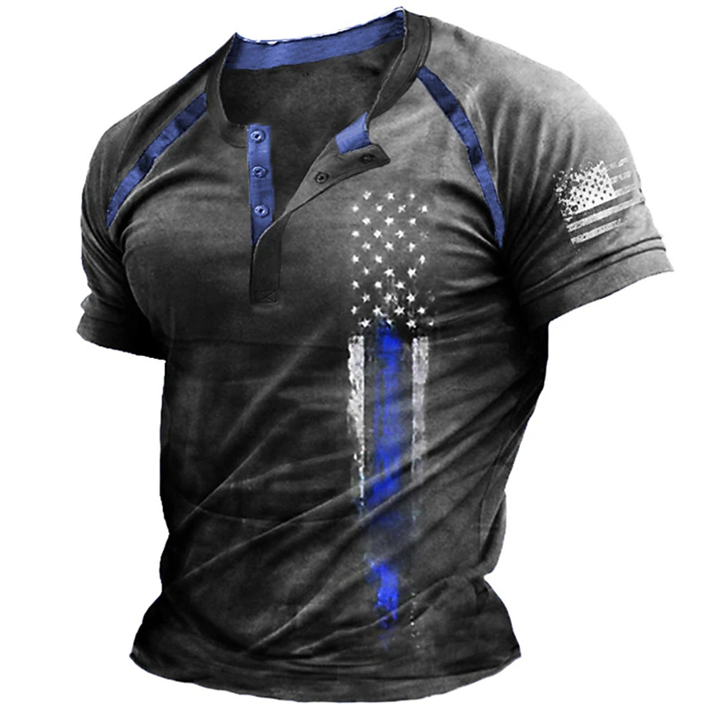 Lustiges 3D-amerikanische-Flag – Vintage Fashion Mens Bewertung und Preis
