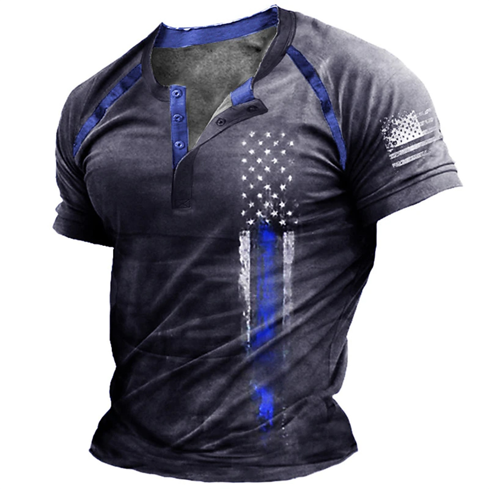 Lustiges 3D-amerikanische-Flag – Vintage Fashion Mens Bewertung und Preis