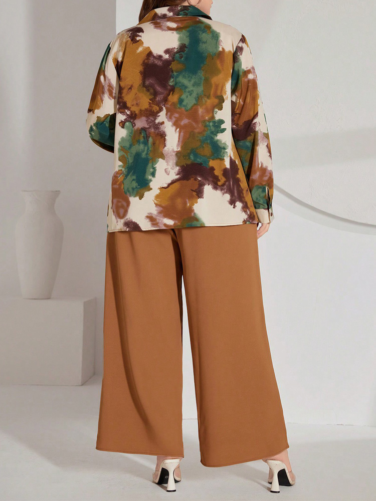 GIBSIE Übergrößen-Hosensets fü – Tie Dye Shirt Vintage Bewertung und Preis