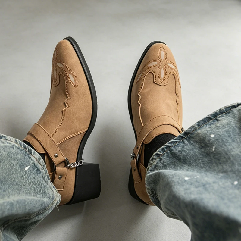 Herren Vintage Cowboy-Stiefel  – Vintage Fashion Mens Bewertung und Preis