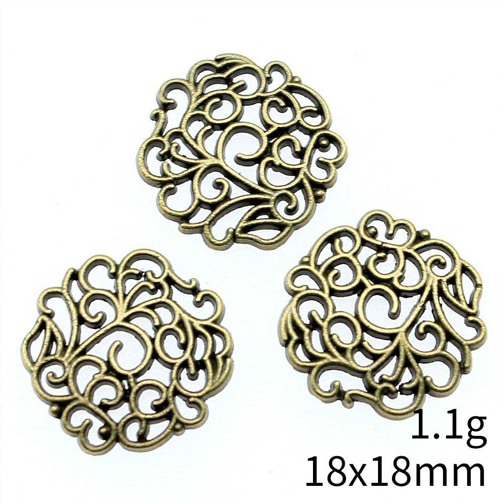10 Stück 18 x 18 mm, 2 Farben, – Vintage Fashion Nova Bewertung und Preis