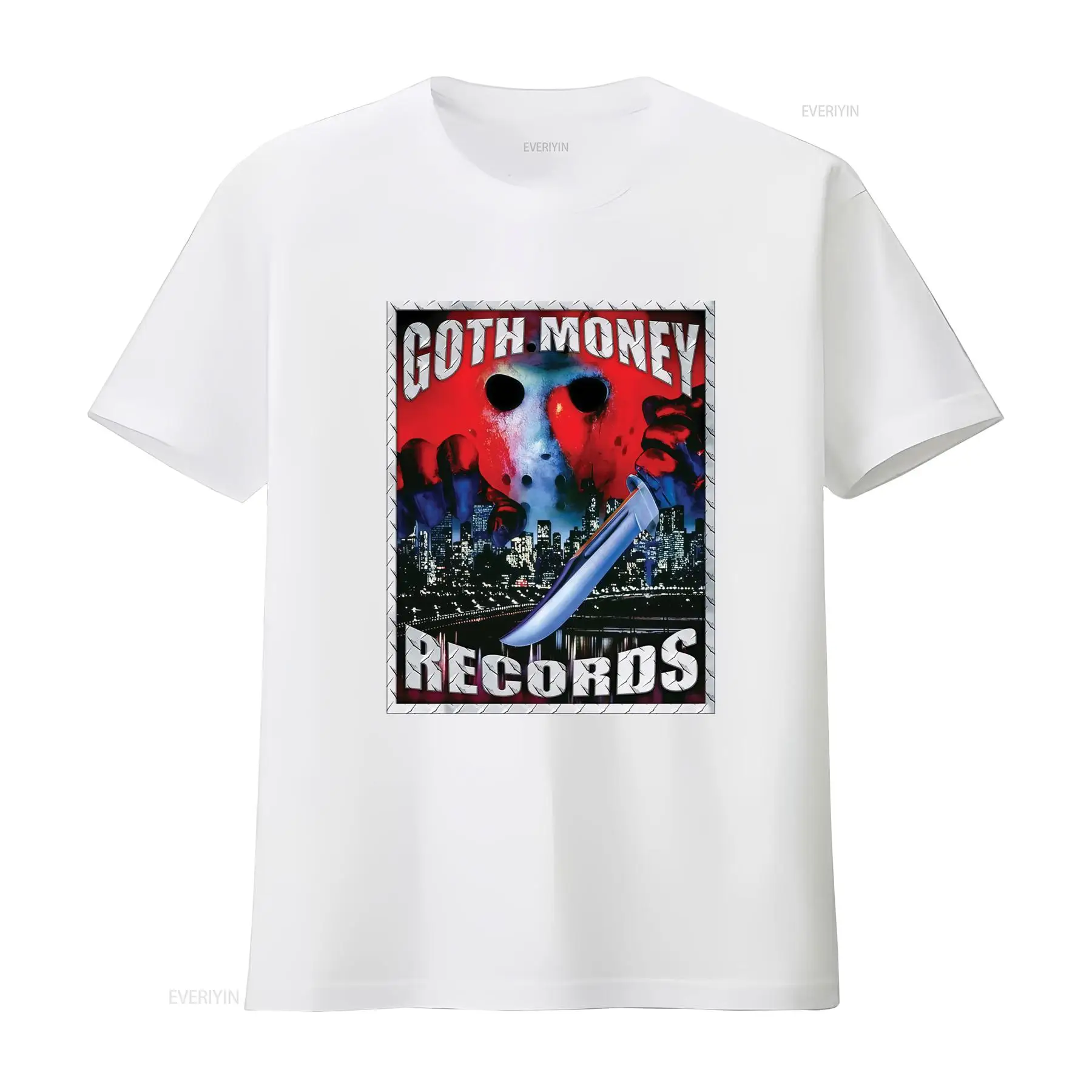 Goth Money Records Jason Logo  – Vintage Fashion Logos Bewertung und Preis