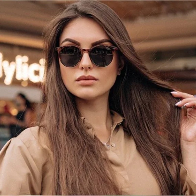 Vintage Mode Runde Sonnenbrill – Vintage Fashion Brands Bewertung und Preis