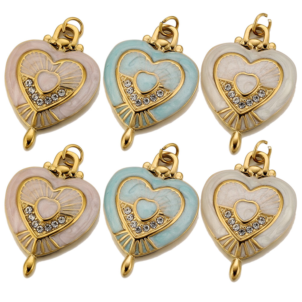 3 Stück Edelstahl Vintage Emai – Vintage Fashion Nova Bewertung und Preis