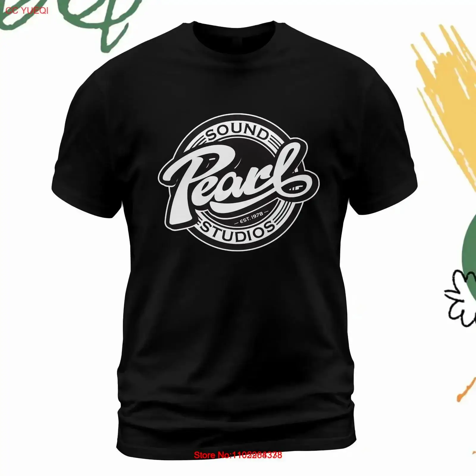 Pearl Drums Since 1978 Logo T- – Vintage Fashion Logos Bewertung und Preis