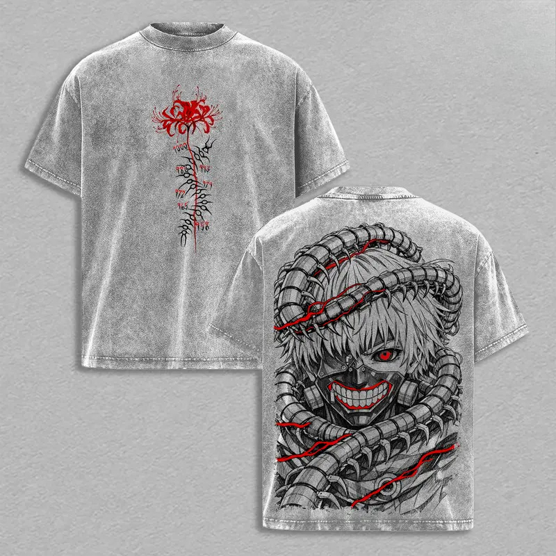 Manga Kaneki Ken Retro T-Shirt – Vintage Fashion In Tokyo Bewertung und Preis